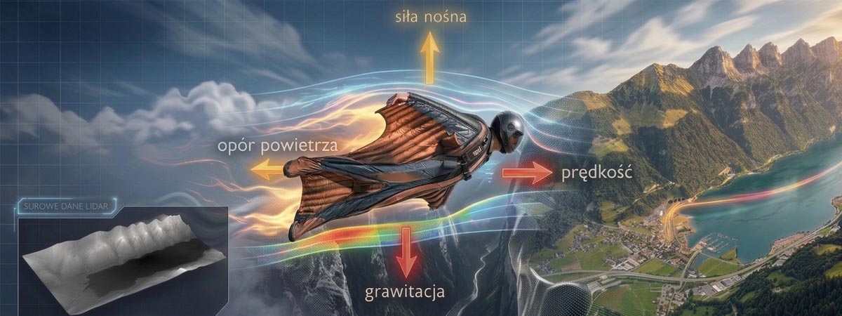 Real mountain and physics 